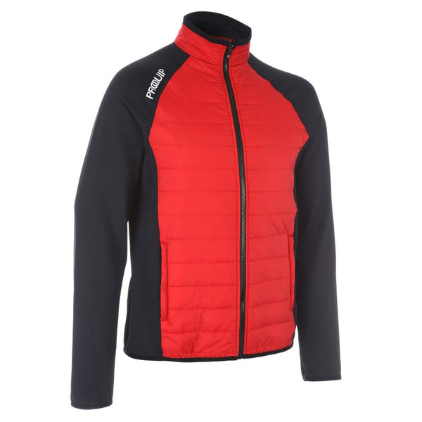 ProQuip Therma Tour Quilted Golf Jacket - Red