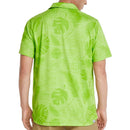 Puma Cloudspun Leaves n' Flowers Polo Shirt - Greenery Heather