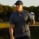 Puma MATTR Flamingo Polo Shirt - Navy Blazer/Bright White