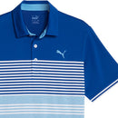 Puma MATTR Track Polo Shirt - Festive Blue/Regal Blue Heather
