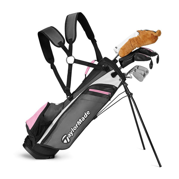 TaylorMade Rory McIlroy Junior +8 Golf Package Set - Pink (Ages 8+)