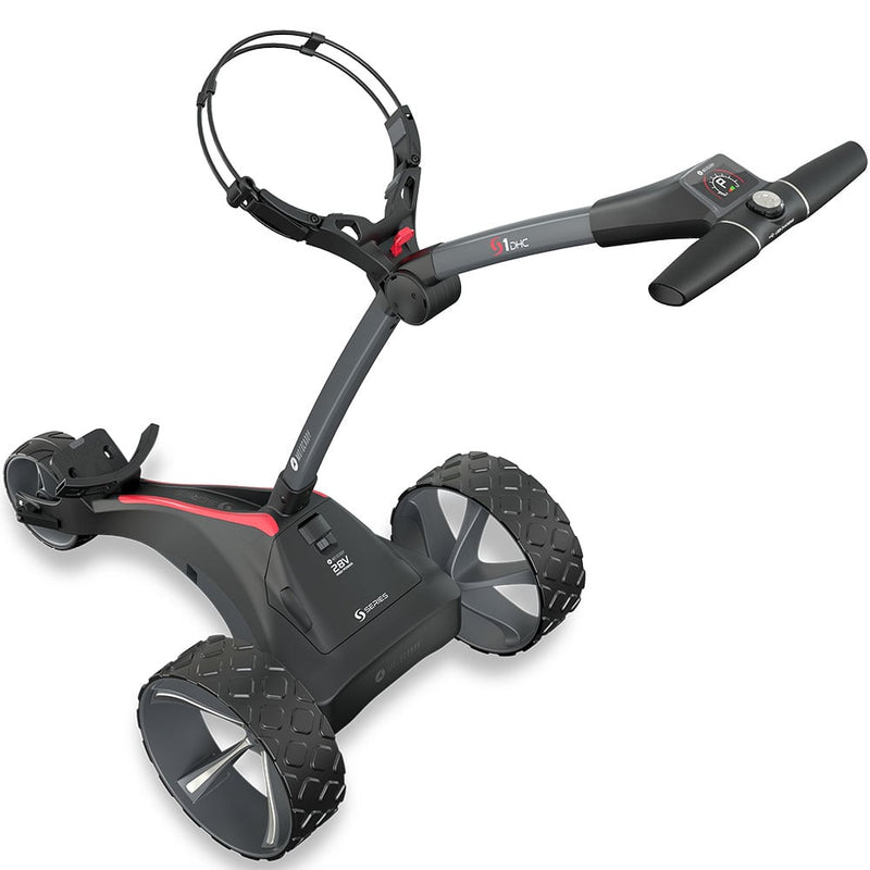 Motocaddy S1 DHC Electric Golf Trolley - Graphite - 2024
