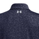 Under Armour Boys' Playoff Printed Polo - Midnight Navy/Halo Gray