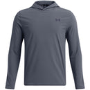Under Armour Drive Boy's Junior Hoodie - Downpour Grey/Midnight Navy