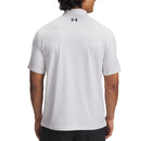 Under Armour T2G Printed Polo Shirt - White/Halo Gray/Black