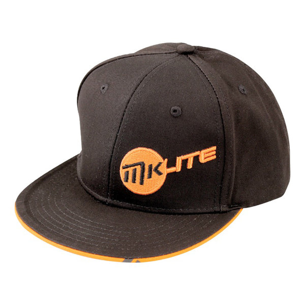 MKids Junior Baseball Cap - Black/Orange