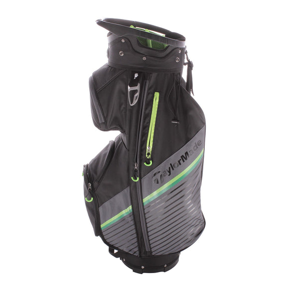 TaylorMade Second Hand Cart Bag - Black/Silver/Green