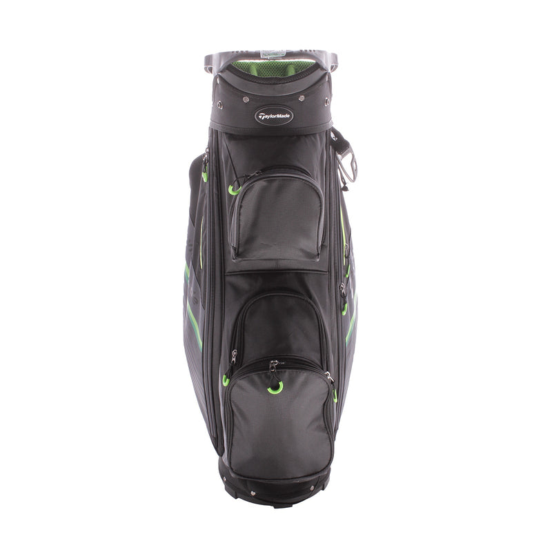 TaylorMade Second Hand Cart Bag - Black/Silver/Green