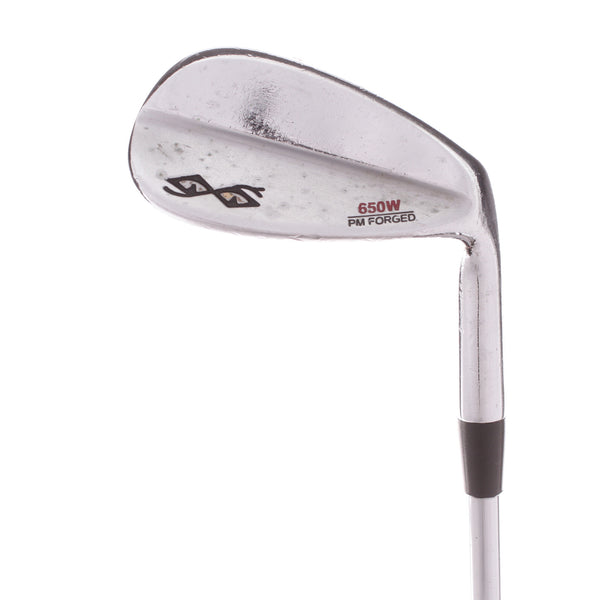 Snake Eyes 650 W PM Forged Steel Men's Right Hand Gap Wedge 52 Degree Extra Stiff - Rifle 6.5