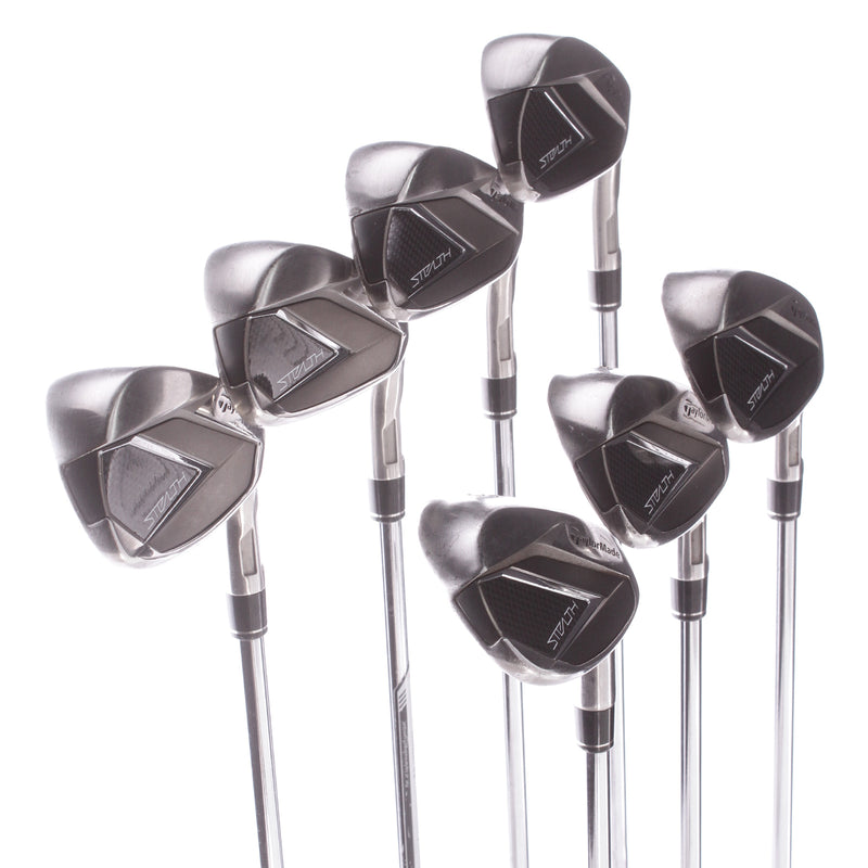 TaylorMade Stealth Steel Men's Right Irons 5-SW  Stiff - KBS Max 85