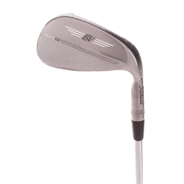 Titleist Vokey SM9 Brushed Steel Steel Men's Right Sand Wedge 56 Degree 10 Bounce S Grind Stiff - Dynamic Gold 115 S300