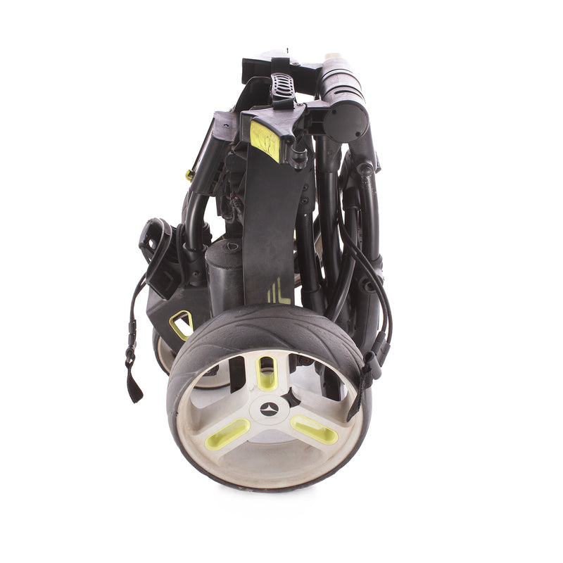 Motocaddy M3 Pro 36 Hole Ultra Lithium Second Hand Electric Golf Trolley - Black/Lime