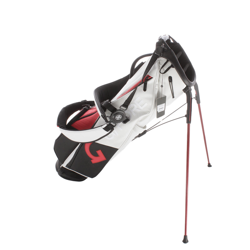 G/FORE Second Hand Stand Bag - White/Black/Red