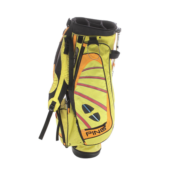 Ping Second Hand Stand Bag - Yellow/Orange
