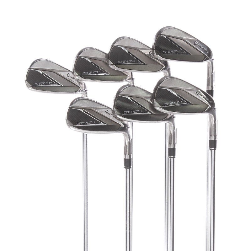 TaylorMade Stealth Steel Mens Right Hand Irons 4-PW Regular - KBS Max MT 85 R