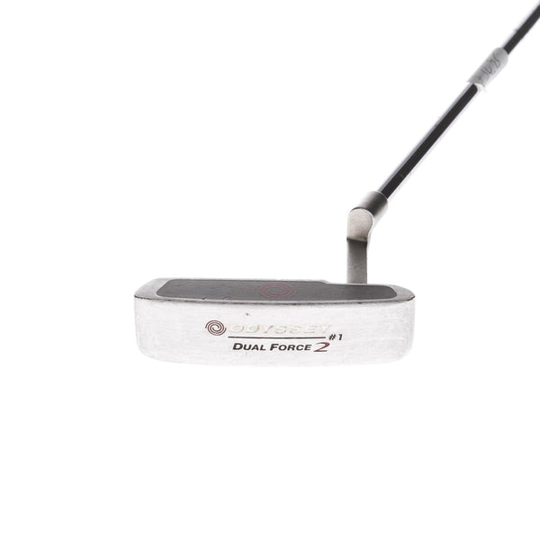 Odyssey Dual Force 2 #1 Mens Right Hand Putter 35" - Lamkin Deep Etched