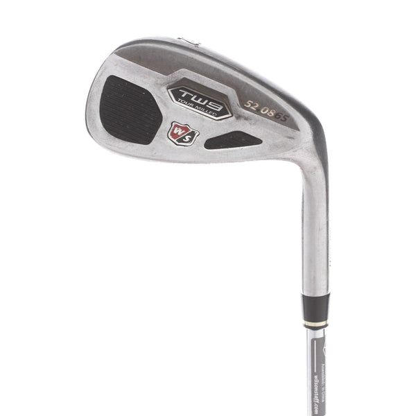 Wilson TW9 Tour Milled Steel Mens Right Hand Gap Wedge 52* 8 Bounce Wedge - Dynamic Gold