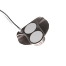 Odyssey White Ice 2-Ball Mens Right Hand Putter 35" Mallet - Super Stroke Flatso 1.0