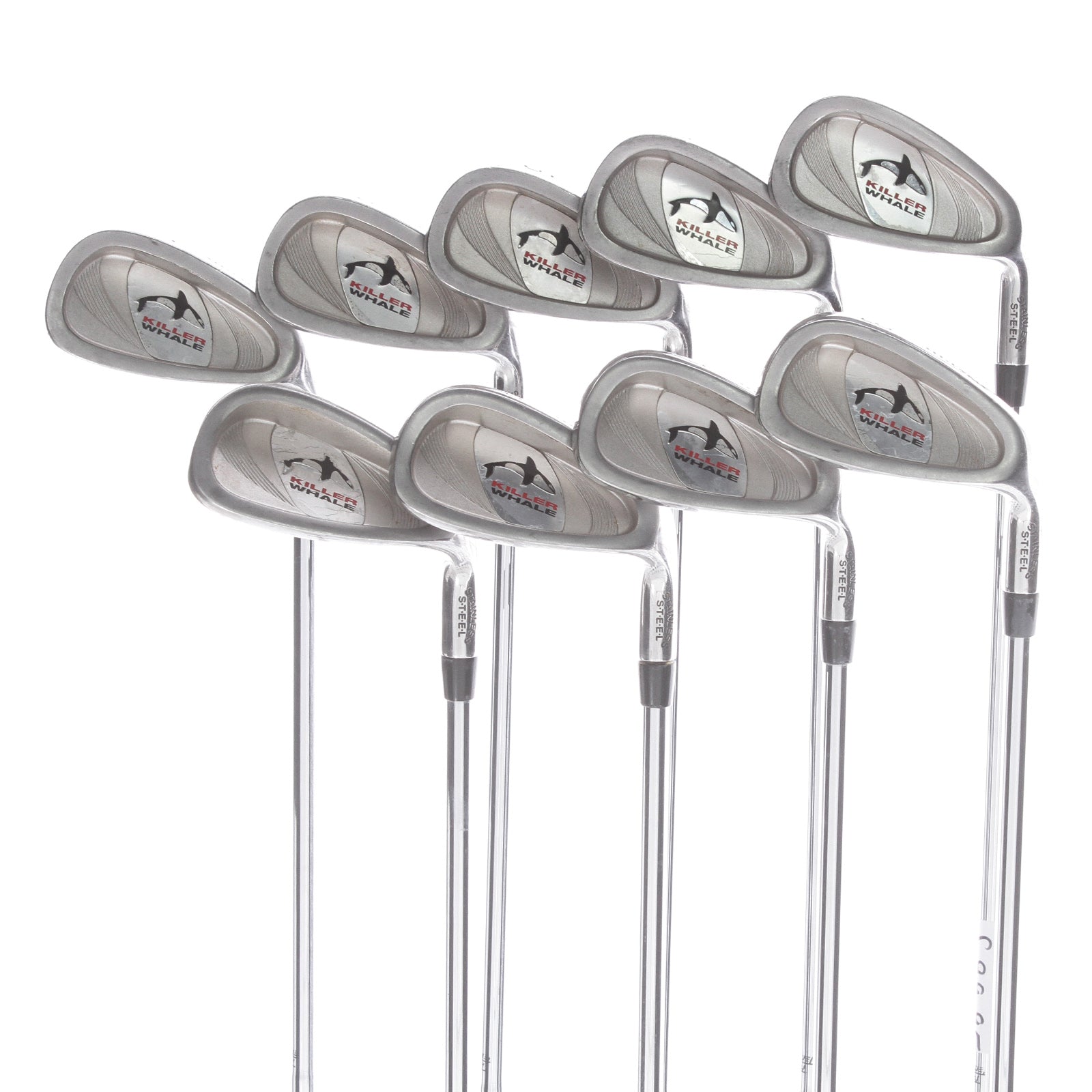 Wilson Killer Whale Steel Mens Right Hand Irons 3-SW Regular
