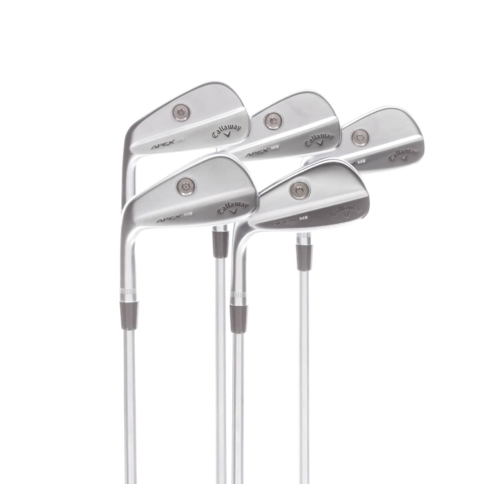 Callaway Apex MB 21 Steel Mens Left Hand Irons 6-PW Stiff - Project X