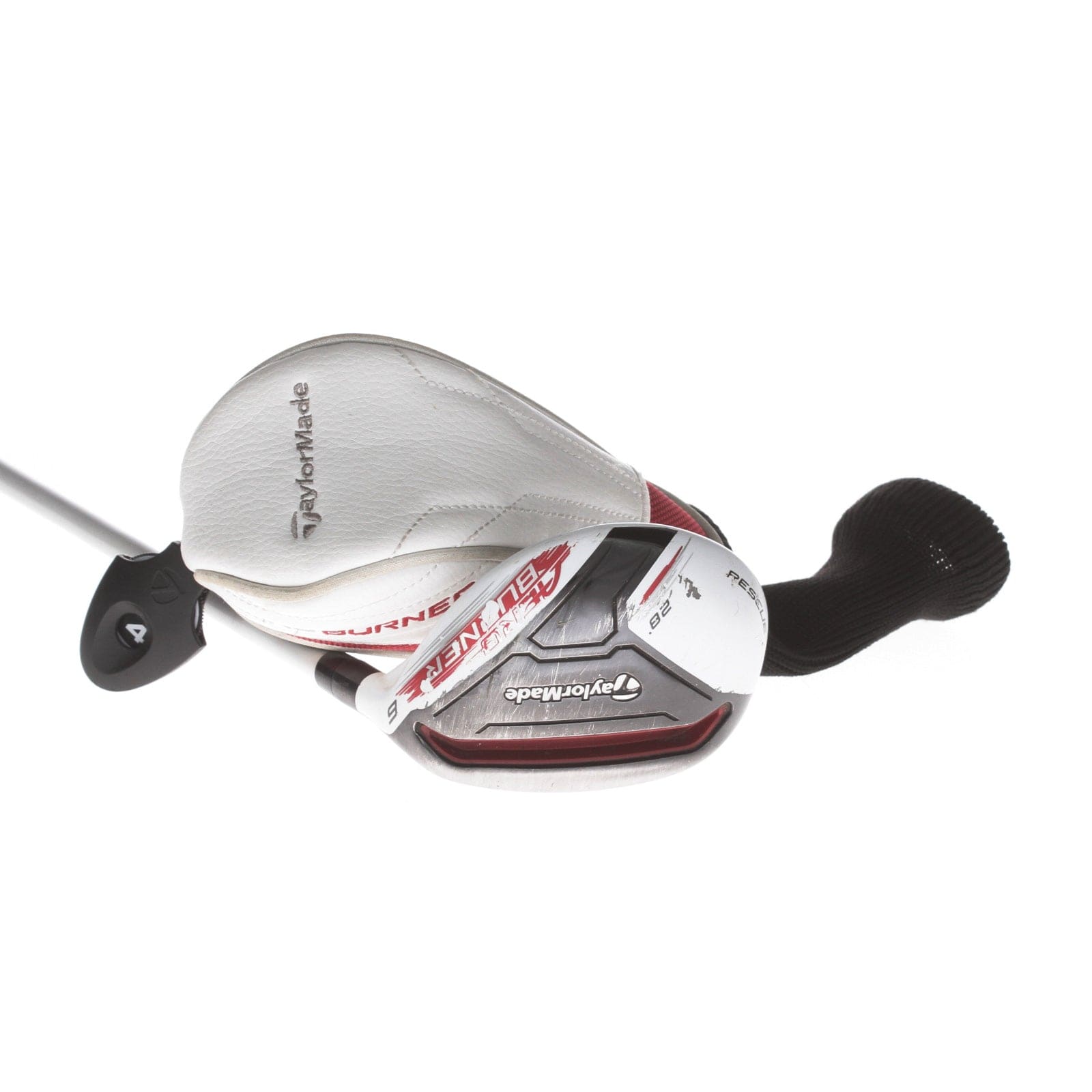 TaylorMade A-Frame Snapback Men's Golf Hat - White TaylorMade A-Frame Snapback Men's Golf Hat - White