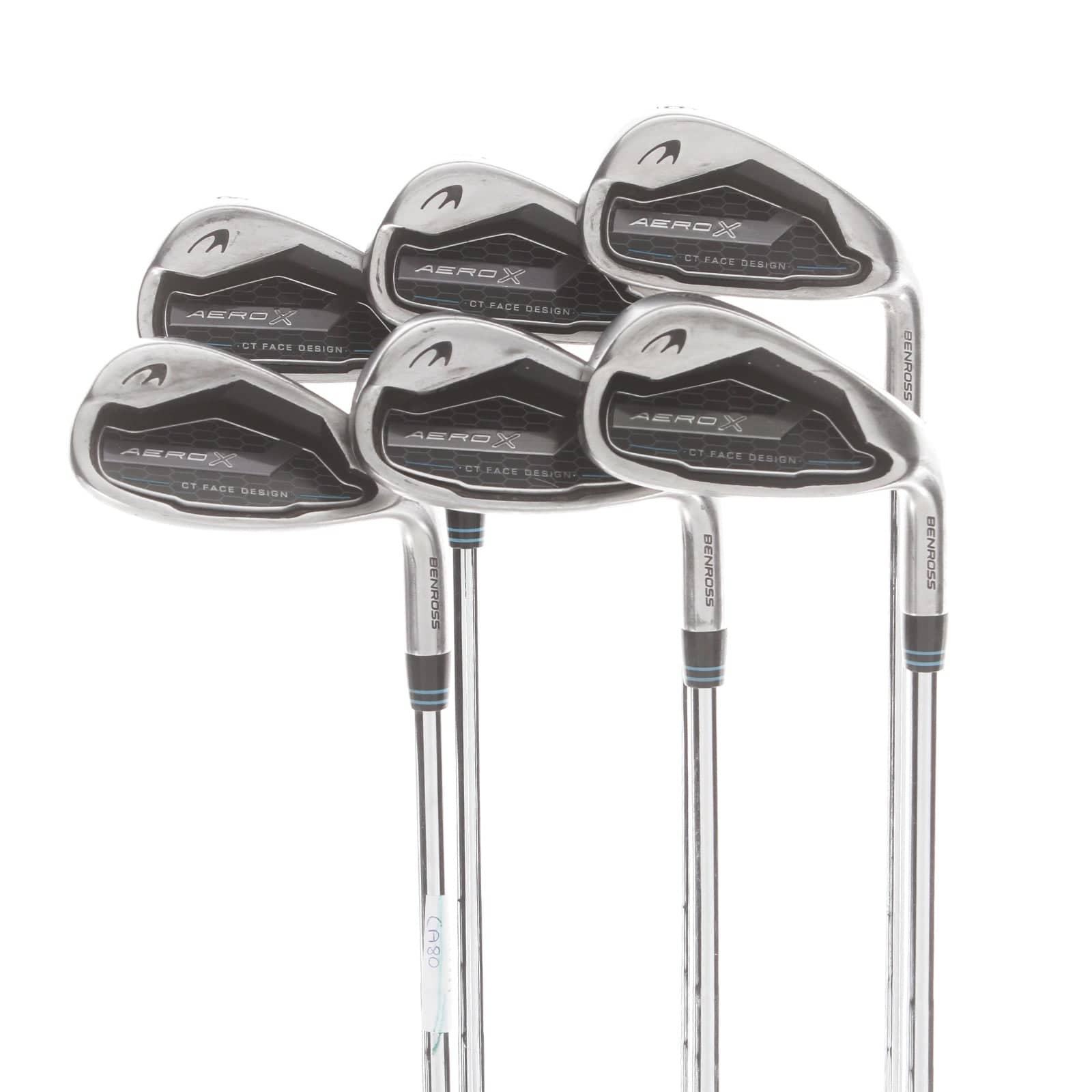 Set De Fers De Golf Benross VX2 Homme (3-SW), Shafts Acier, Flex Regular, Droitier - Reconditionné