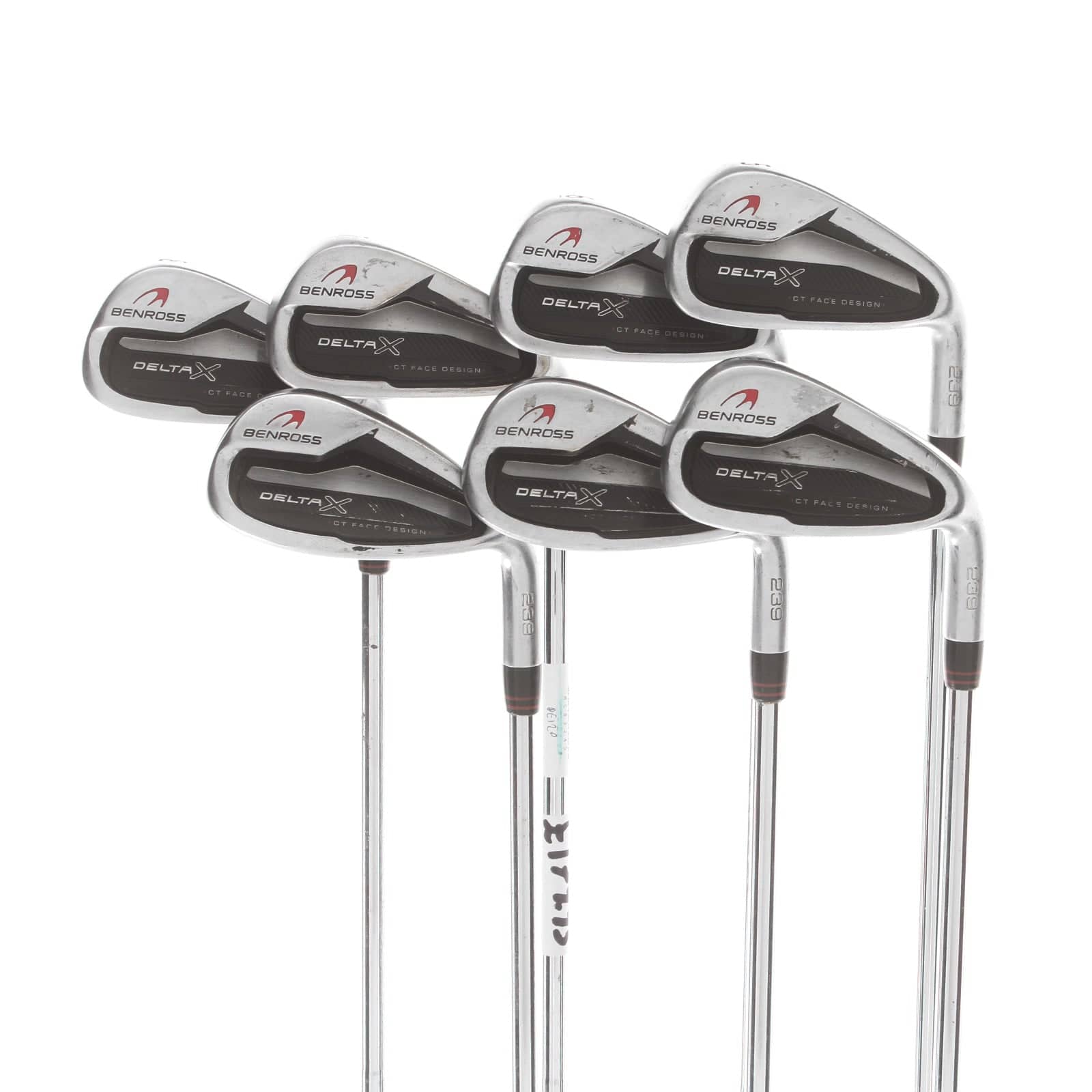 Set De Fers De Golf Benross VX2 Homme (3-SW), Shafts Acier, Flex Regular, Droitier - Reconditionné