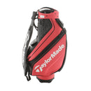 TaylorMade Stealth Cart Bag - Black/Red
