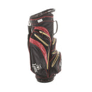 Lynx Cart Bag - Black/Red/Yellow