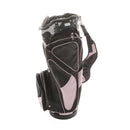 Wilson Staff Levitator Lux Cart Bag - Black/Pink