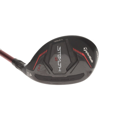 TaylorMade Stealth 2 HD Graphite Mens Right Hand 4 Hybrid 23* Regular - Fujikura Speeder NX 50-R