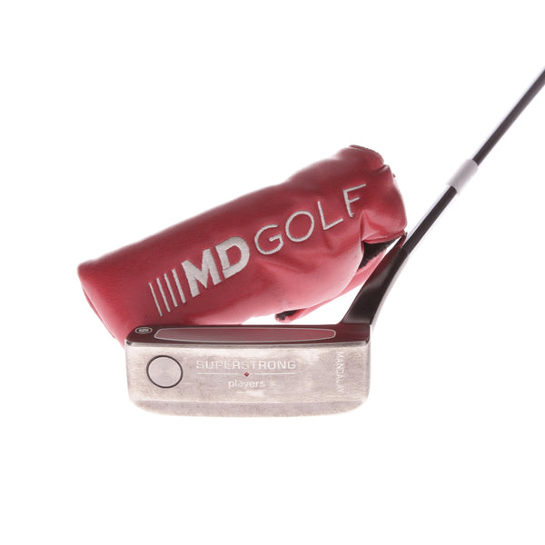 MD Golf Superstrong Players Mens Right Hand Putter 35 Inches - Golf Pride