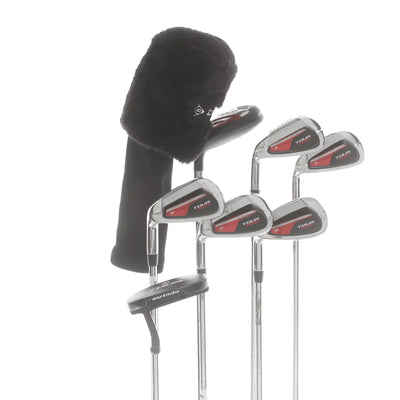 Dunlop Tour Red Steel/Graphite Mens Left Hand Package Set Regular - Dunlop