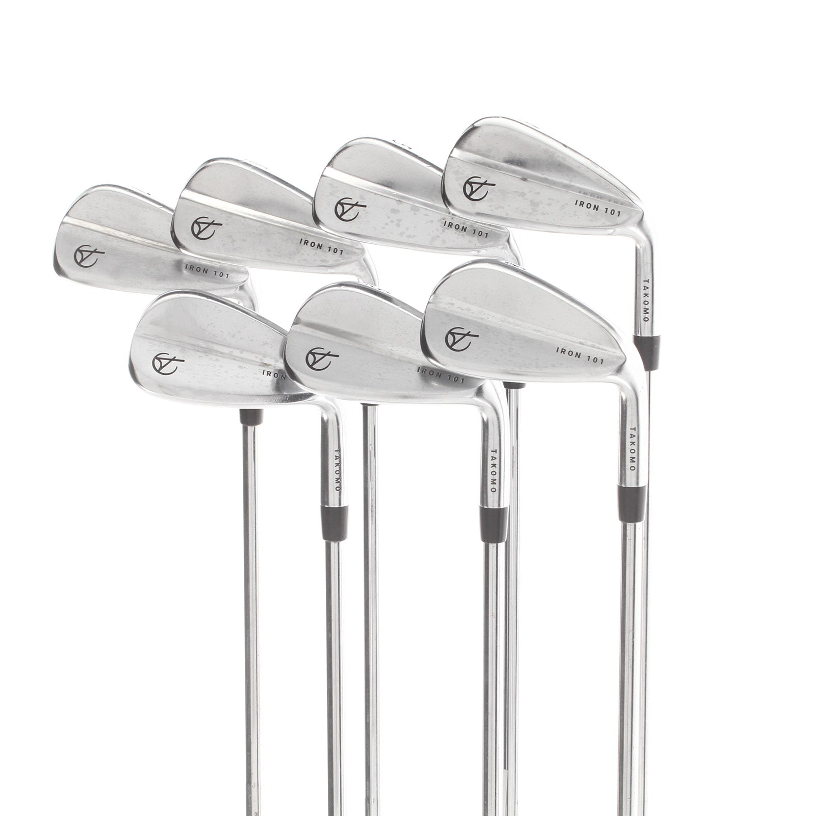 Takomo 101 Steel Mens Right Hand Irons 4-PW Regular - KBS Tour Lite