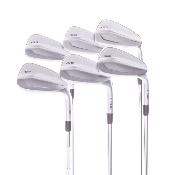 Ping I59 Steel Mens Right Hand Irons 5-PW +1" Blue Dot Stiff - Dynamic Gold 120