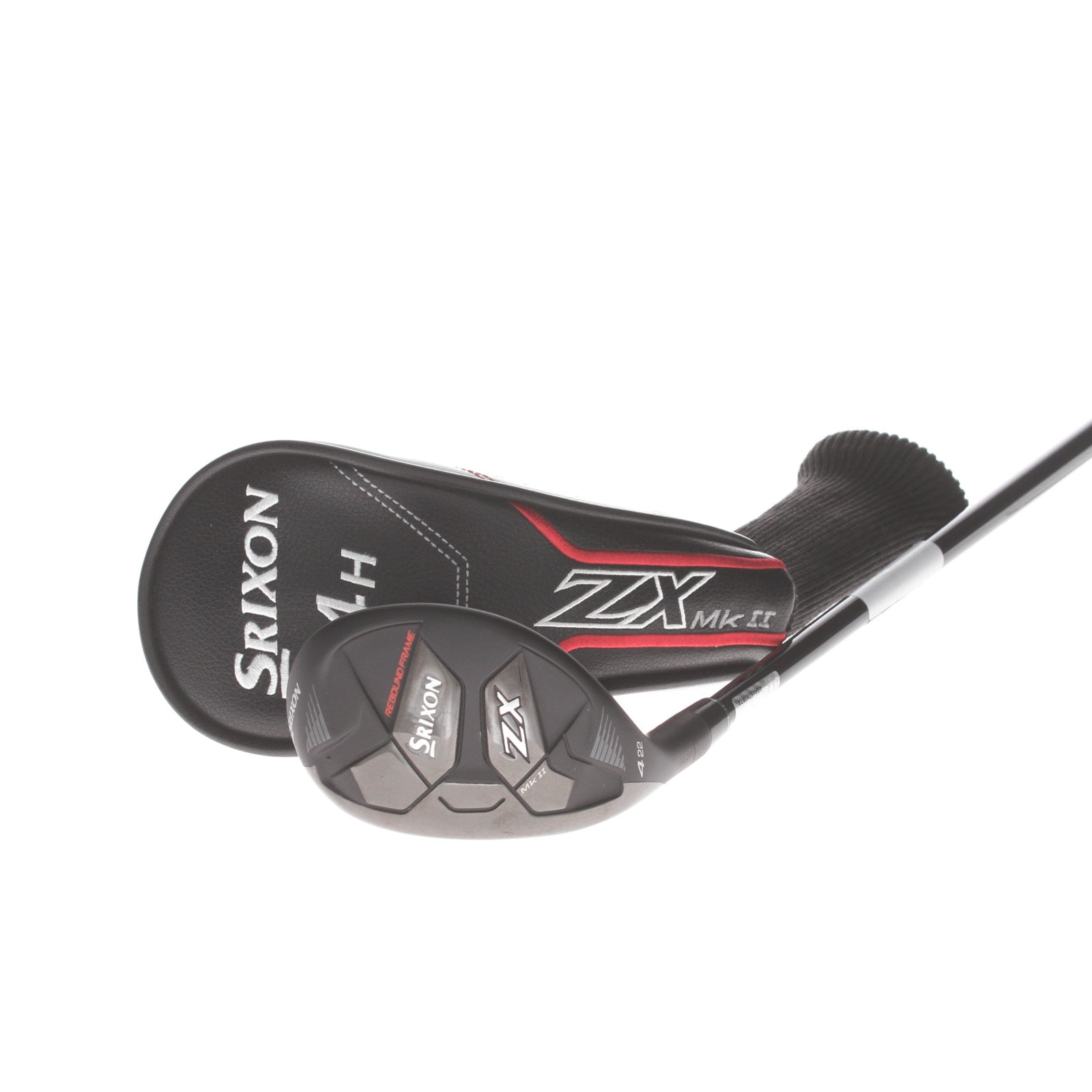 Srixon ZX MKII Graphite Mens Left Hand 4 Hybrid 22* Regular - Hzrdus S