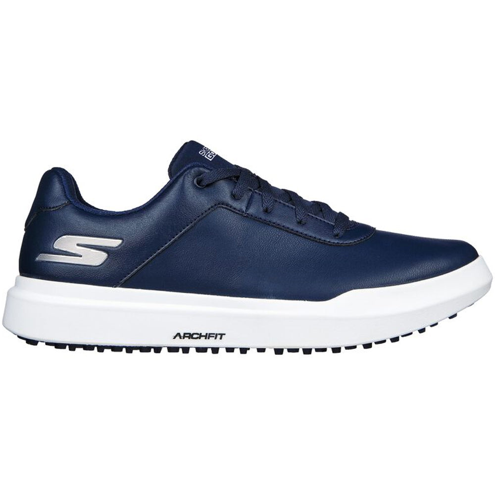 Skechers Go Golf Drive 5 Spikeless Waterproof Shoes Navy White