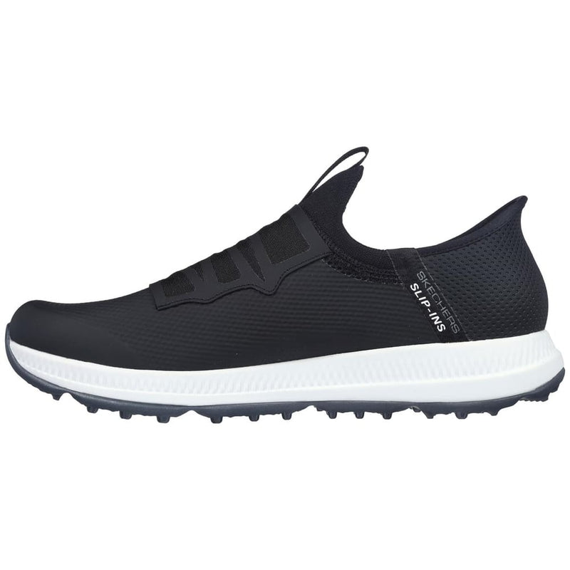 Skechers Go Golf Elite 5 Slip-In Twist Fit Waterproof Spikeless Shoes - Black/White