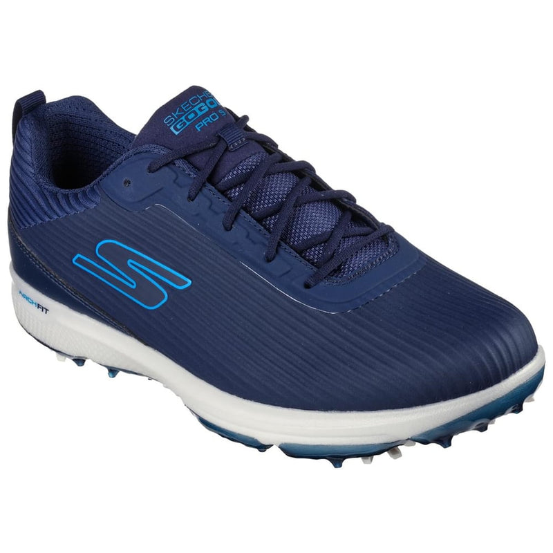 Skechers Go Golf Pro 5 Hyper Waterproof Spiked Shoes - Navy/Blue