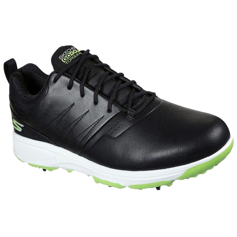 Skechers GO GOLF Torque Pro Spiked Shoes - Black/Lime