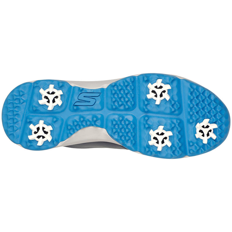 Skechers Jasmine Ladies Waterproof Spiked Shoes - Navy/Turquoise