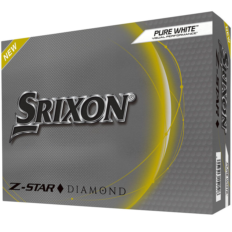 Srixon Z-Star Diamond Golf Balls - White - 12 Pack