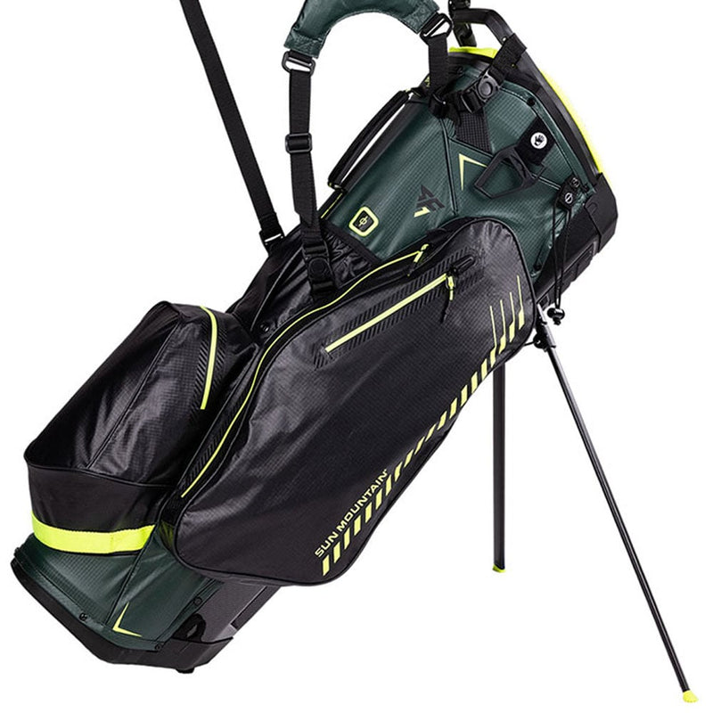 Sun Mountain H2NO Sport Fast Waterproof Stand Bag - Black/Forest/Atomic