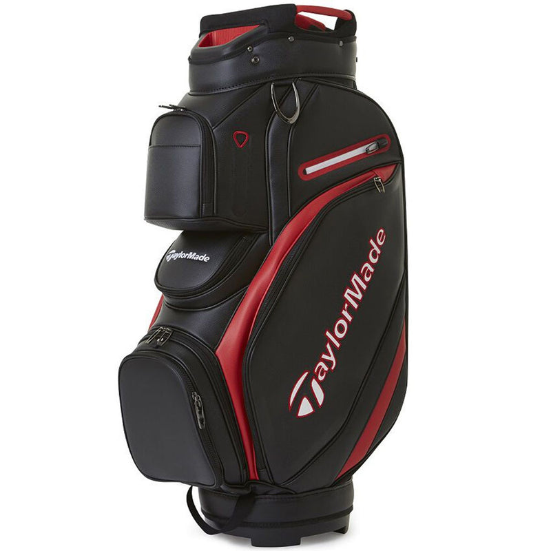 TaylorMade Deluxe Cart Bag - Black/Red