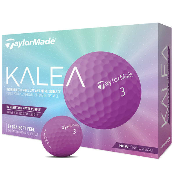 TaylorMade Kalea Golf Ball - Matt Purple