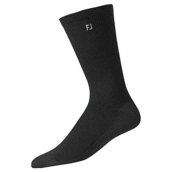 FootJoy ProDry Crew Socks - Black (2 Pack)