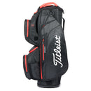 Titleist Cart 15 StaDry Waterproof Cart Bag - Black/Black/Red