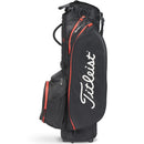 Titleist Players 5 StaDry Waterproof Stand Bag - Black/Black/Red