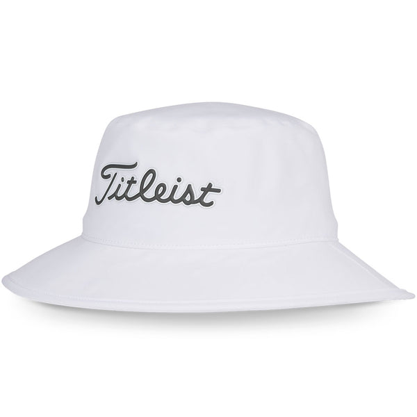 Titleist Players StaDry Bucket Hat - White/Charcoal