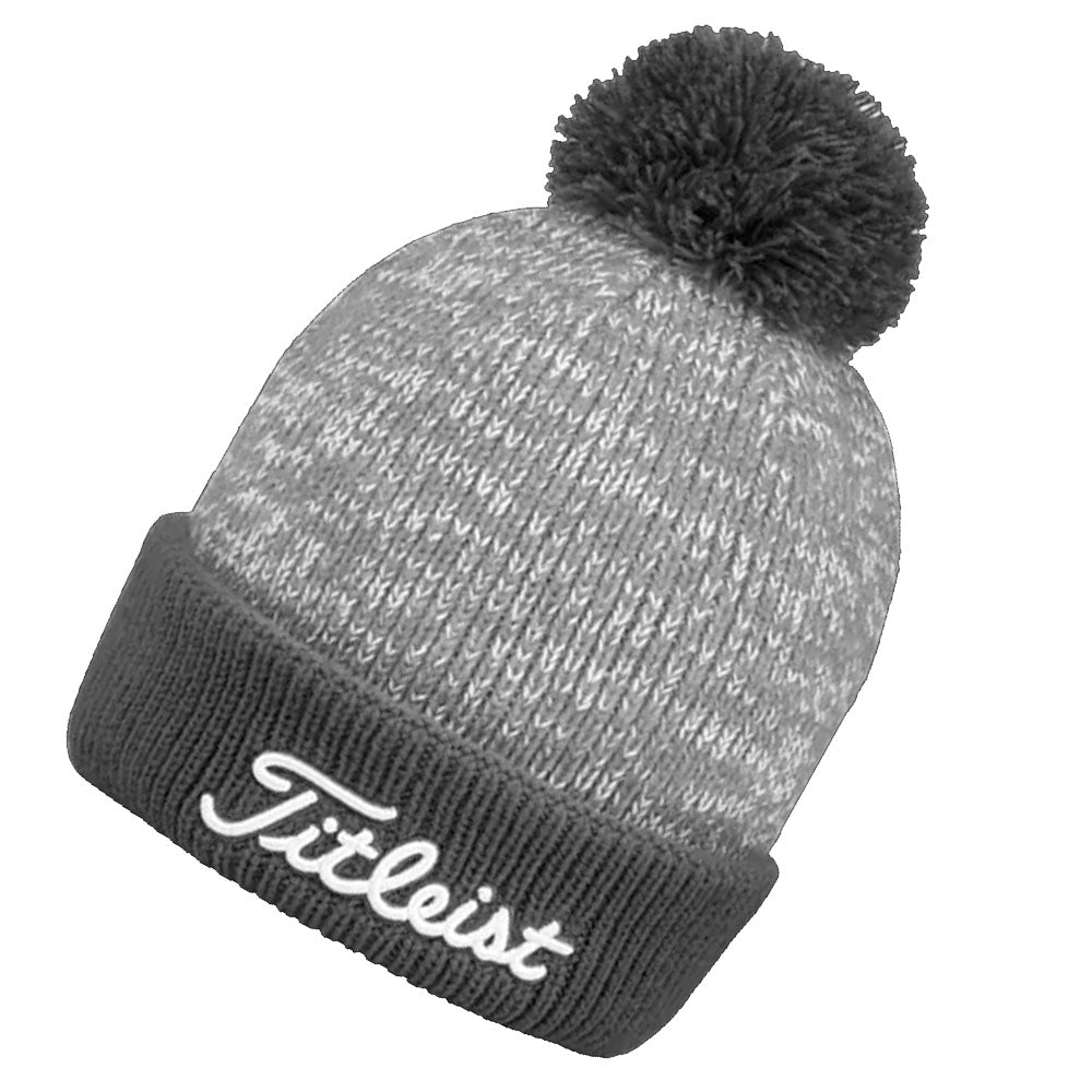 Titleist Pom Pom Beanie Grey/White - Main Image